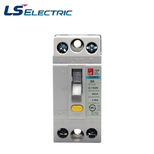 LS산전 32GRhs 20A 분전반용 누전차단기