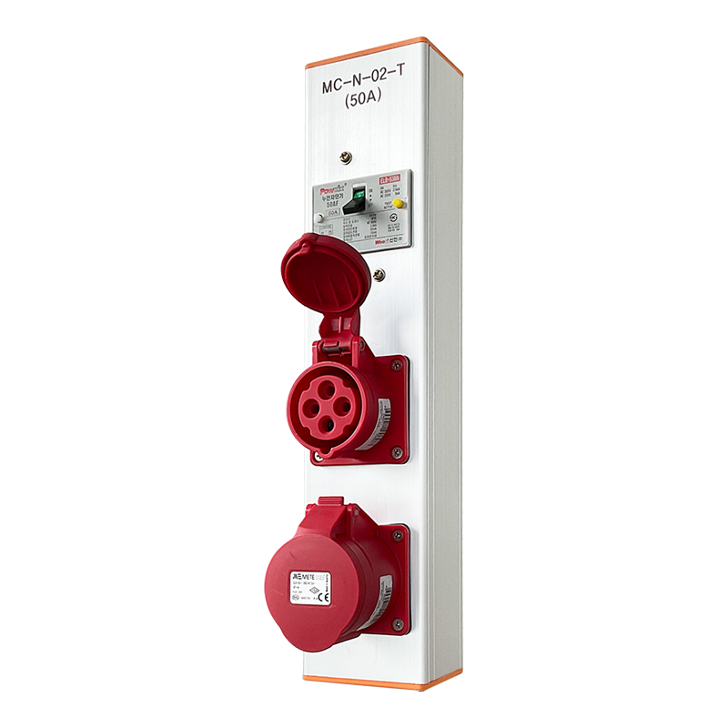 세기비즈 차단기형 동력용 소켓 콘센트 박스 380V 50A SG-MC-N-02-T(50A)