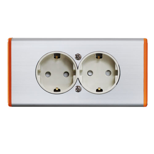 세기비즈 알루미늄 프로파일 콘센트 소켓 콘센트 박스 SG-MCW-04 4구