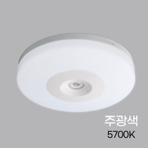 LED 그린티 원형 센서등 고효율 프리미엄 15W 마이콤센서 주광색 I393469