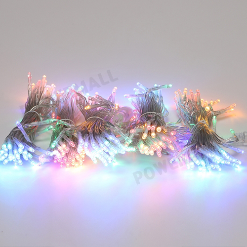 LED 300구 DC24V 투명선 4색 크리스마스 트리 은하수 장식 전구 트리구 정류기 별도 I55918