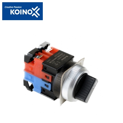 KOINO 건흥전기 KSL30AS2 2단자동 230V 트랜스포머 부착형 조광 셀렉터 30파이 스위치