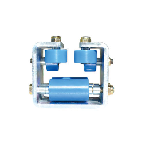 한국캐스터산업 HC-3HIR100 상중하 흔들방지 트로리 고정세트 3륜 MC나이론 H빔용 HC-63404