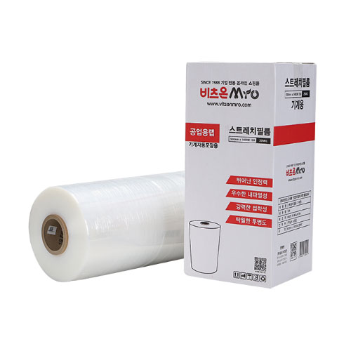 비츠온 기계용 스트레치필름 500mmx1400M 20mic I73109