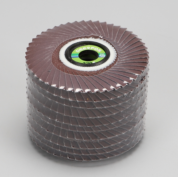 디어포스 101mm(4인치) #80 해바라기타입 10개 디스크 휠 페이퍼 I254436