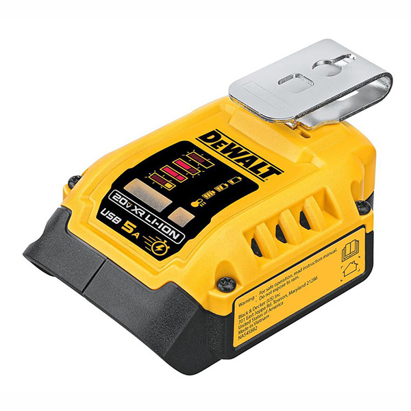 디월트 충전어댑터 DCB094K USB-C 20V FV 소형 전자 기기 충전 I552632