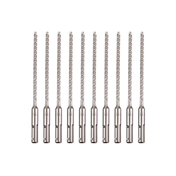 밀워키 SDS+ 4날 드릴비트 5x165mm 세트 10PC Gen2 129305847 I457330