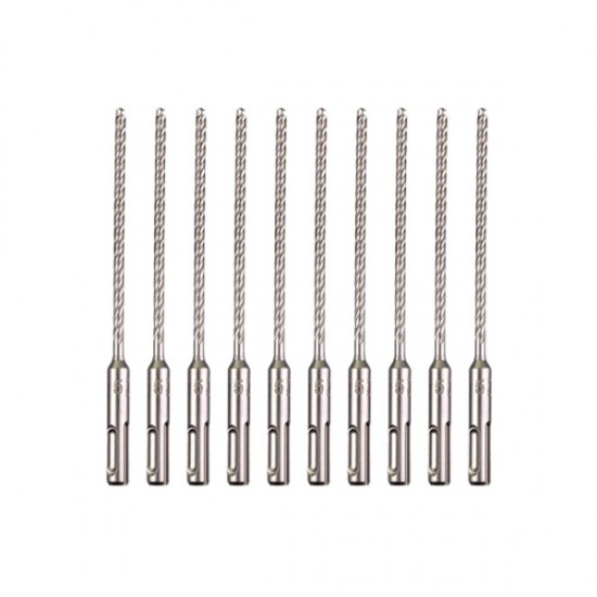 밀워키 SDS+ 4날 드릴비트 5x165mm 세트 10PC Gen2 129305847 I457330