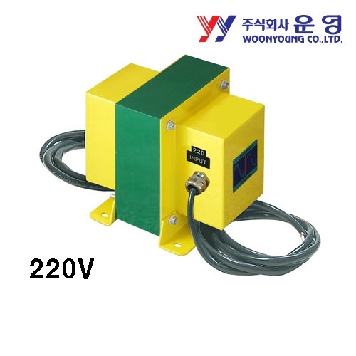 운영 WYNC22-1KL 1KVA NCT 단상 노이즈컷 트랜스 입출력 케이블 결선 착불 발송