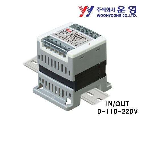 운영 WY2224-10TD 10VA 단상복권 DIN-RAIL 트랜스 IN:0-220V OUT:0-24V
