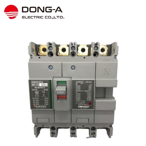 [38570]동아차단기 DB204Cc 225A 200AF 경제형 배선용차단기 MCCB