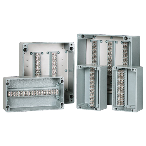 박스코 BC-ALS-50P-232811 230x280x111 알루미늄 단자박스 일자형 S단자