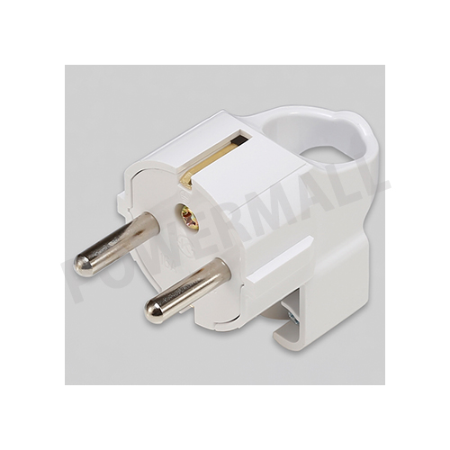 일신전기 접지플러그 ㄱ자 백색 I19581