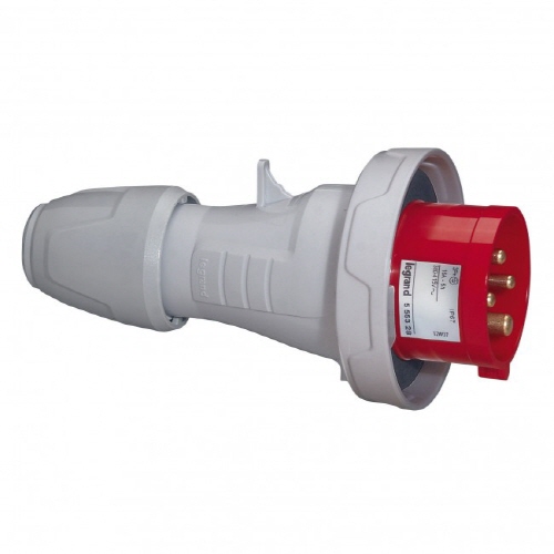 르그랑 산업용 방수 방우 플러그 555328 3P+E IP67 16A 380/415V