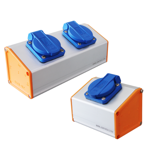 세기비즈 알루미늄 프로파일 경사형 소켓 콘센트 박스 5구 SG-MP-05