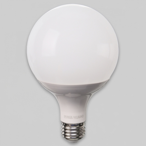 번개표 볼구 LED 램프 12W G95 롱타입 주광 KS B1265-LGAO I56435