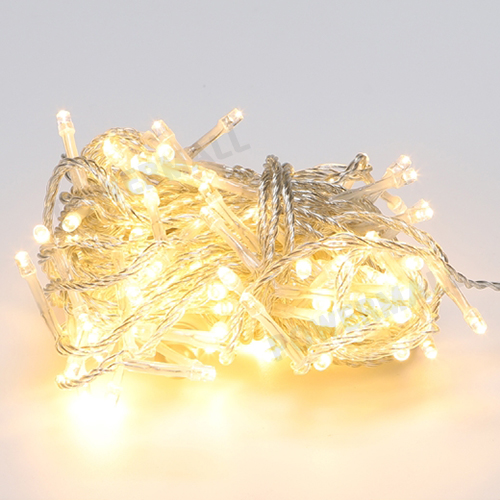 LED 96구 DC24V 투명선 전구색 크리스마스 트리 은하수 장식 전구 트리구 정류기 별도 I55893