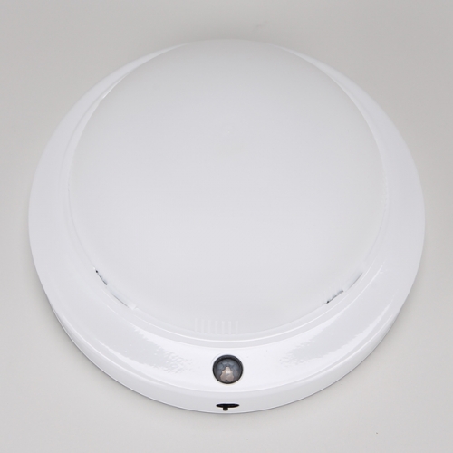 신우 원형 PVC 비상 센서등 삼파장용2등 (비상+센서) I40469