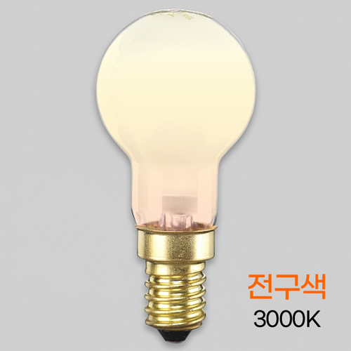 일광전구 크립톤 램프 미니 전구색 60W E17 불투명 I60654