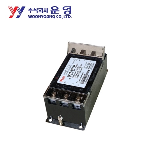 운영 WYFT10T1AD 10A 삼상 250V 보급형 노이즈필터
