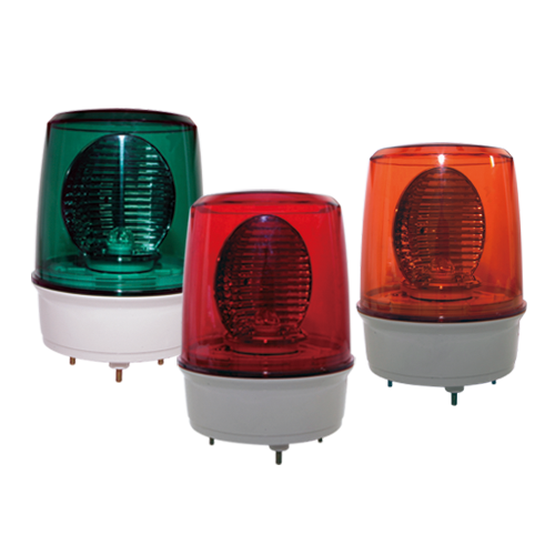 한영넉스 T150-FAA11R-D 적색 각형 AC 110-220V 회전점등 회전 경광등