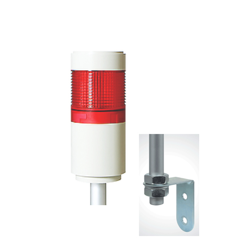 한영넉스 STE060-FD511L 60파이 DC24V 점등 점멸 버저 1단 모듈형 사인타워 L형 받침대