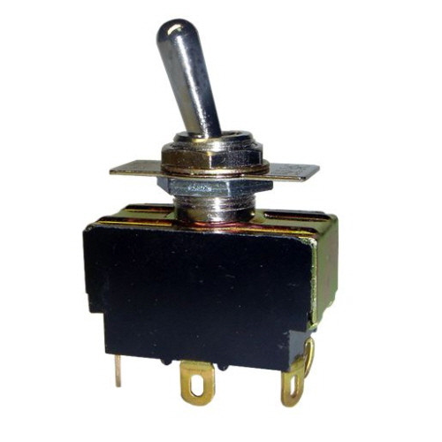 우진전기 WJT-6310SMG 납땜형 3단 6핀 켜짐-꺼짐-켜짐 양쪽 자동복귀 토글스위치