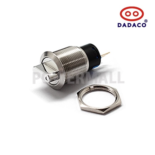 다전전기 DJ19-FJ 로터리 2포지션 보급형 푸쉬 메탈 스위치