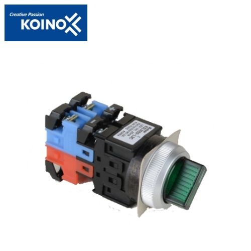 건흥전기 전전압식 KSL30S2 2단수동 24V 조광 셀렉터 30파이 스위치