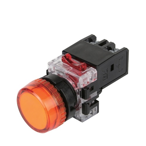 한영넉스 MRP-TD0R 빨강색 22파이 AC/DC12-24V 돌출 LED 표시등 파일롯램프