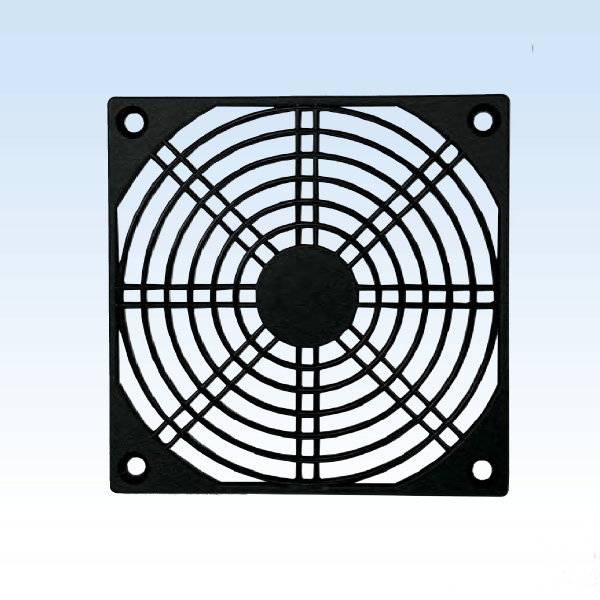 런전자 플라스틱 휀망 RFC-120-1-1 흑색 팬 카바 커버 필터망 121x121mm