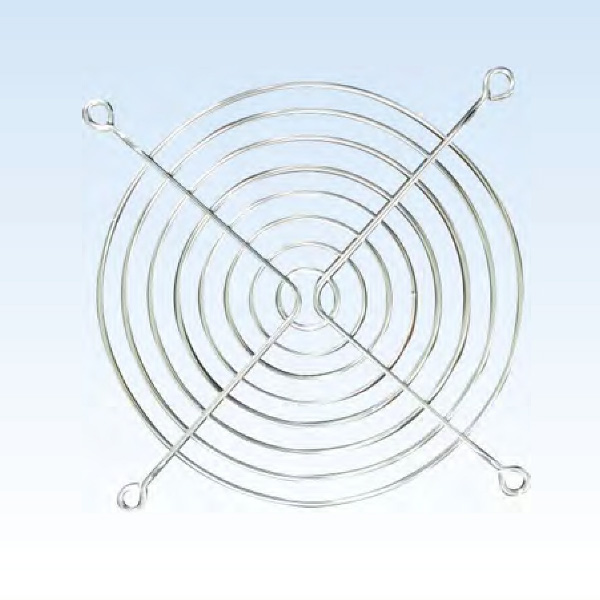 런전자 은색 철망 휀망 RFC-120-2 팬 카바 커버 117x117mm
