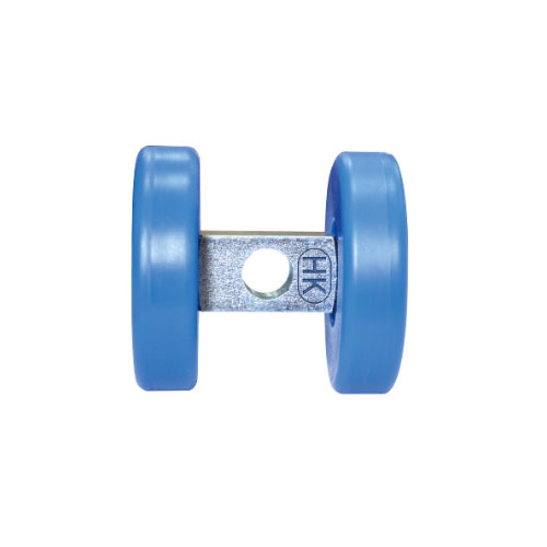 한국캐스터산업 HC-SRNN 80 사출 MC나이론 이륜 항가 바퀴 캐스터 특 HC-11011