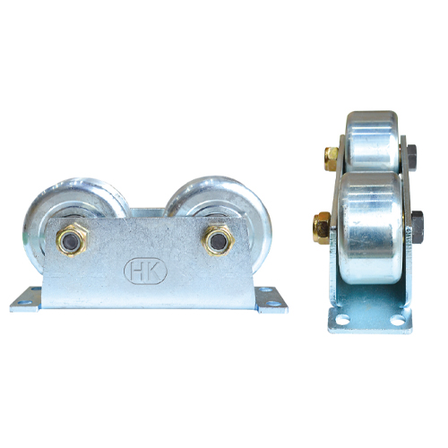 한국캐스터산업 HC-WHIR 50mm(2인치) 철 2륜 플레이트 고정 바퀴 캐스터 HC-41541