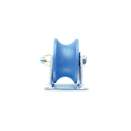 한국캐스터산업 HC-MCPUR 76mm(3인치) U앵글 MC 플레이트타입 고정 바퀴 캐스터 HC-41215