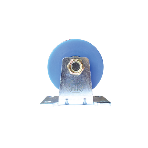 한국캐스터산업 HC-P15A PA MC나이론 U앵글 파이프용 고정 바퀴 캐스터 HC-42185