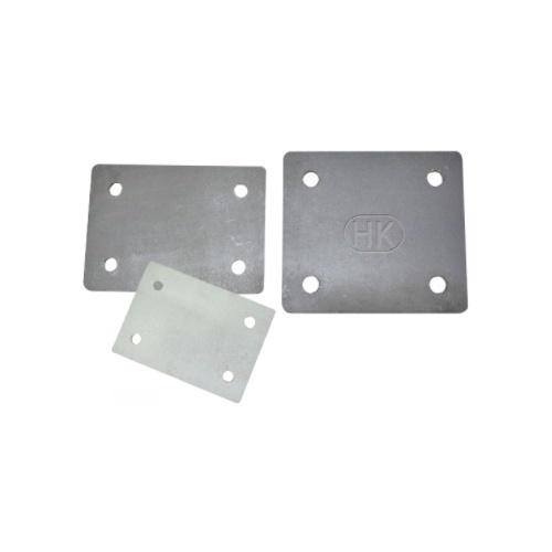 한국캐스터산업 철 삼송5030 베이스판 일반 경량급 홀타입 바퀴 브라켓 HC-61081