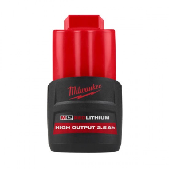 밀워키 배터리 M12V HB 2.5Ah 리튬이온 배터리 충전기 I456077
