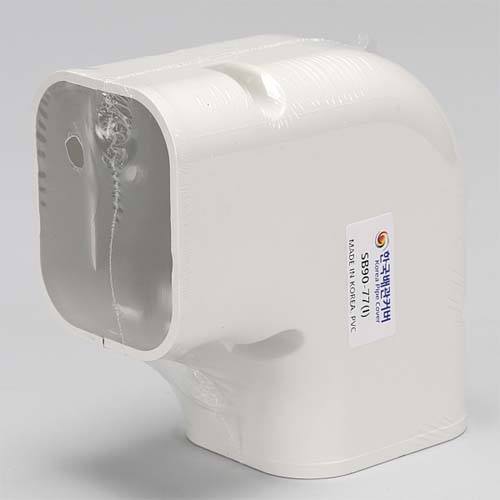 한국배관커버 SB90-77 에어컨 배관 수평엘보 90도 77mm I395210