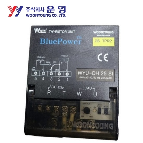 운영 WYU-DH25SI 1P 380/440V 25A 경제형 (TPR) 전력조정기